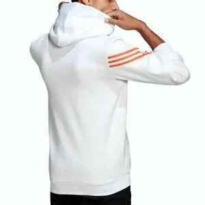 NWT ADIDAS ORIGINALS SWAROVSKI TREFOIL PULLOVER HOODIE WHITE GS2634 Sz XL or 2XL